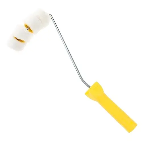 Produktbild: DIYEAH Kleine Farbrolle Pinsel 4-rad Rohrbürste Für Wandfarbe Nylon Farbroller Für Heimwerker Robuste Wandfarbrolle Vielseitig Einsetzbar Für Holzbeize Und Dekoration