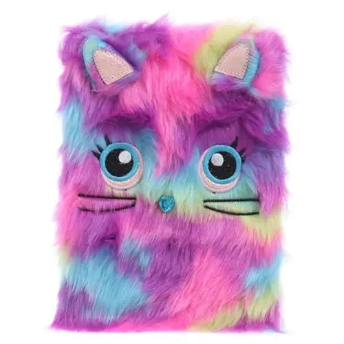 Produktbild: DIYEAH Kawaii üsch Notizbuch Cartoon Notizblock Für ädchen Katzendesign Schreibblock Für Schule Und Kreative Projekte Ideales Für Und Jugendliche