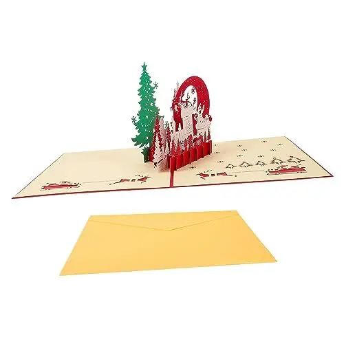 Produktbild: DIYEAH Vintage-weihnachtskarten Bedruckte Weihnachtskarten Im Großpack für Festliche Anlässe