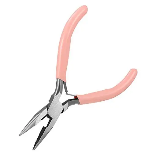 Produktbild: DIYEAH Ergonomische Nadelzange Mit Feiner Spitze Spitzzange Für Schmuckreparaturen Und DIY Projekte Rostfreier Stahl Ideal Für Präzise Arbeiten Und Drahtbearbeitung