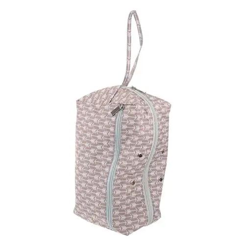 Produktbild: DIYEAH Stricktasche Aufbewahrungstasche für Kleidung Holzdisplay für Stifte kleine Wolltasche werkzeug Basteltasche zur Aufbewahrung von Garn häkeln Container Eimertasche Tragetasche