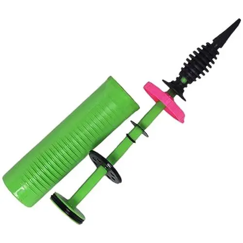 Produktbild: DIYEAH -Wege-Ballonluftpumpen Grüne Manuelle Ballonpumpe Tragbare Ballonpumpen Handpumpen Aus Kunststoff Ballonzubehör