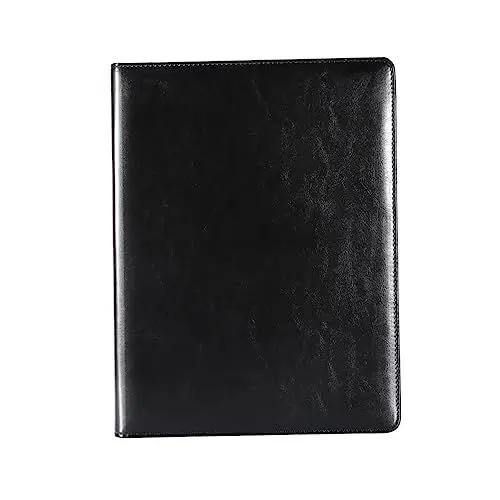 Produktbild: DIYEAH A4-pu-ordner mit Taschenrechner-aufbewahrungstasche für Beleg-organizer Aktenordner mit Taschen