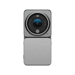 Produktbild: DJI Action 2 Power Combo (32 GB) ohne Magnetische Schutzhülle - Action-Kamera mit erweitertem Akku-Modul, 155° Sichtfeld, Magnetbefestigungen, Stabilisierungstechnologie