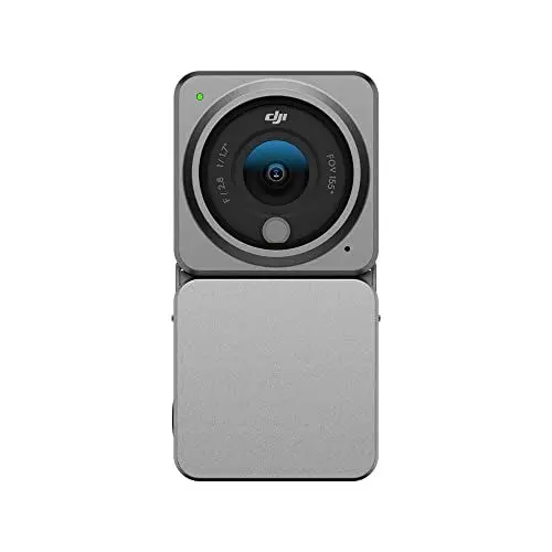 Produktbild: DJI Action 2 Power Combo (32 GB) ohne Magnetische Schutzhülle - Action-Kamera mit erweitertem Akku-Modul, 155° Sichtfeld, Magnetbefestigungen, Stabilisierungstechnologie