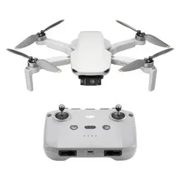 Produktbild: DJI Mini 4K, Drohne mit 4K UHD Kamera für Erwachsene, unter 249 g, 3-Achsen Gimbal Stabilisierung, 10 km Videoübertragung, autom. Rückkehr, Windwiderstand, 1 Akku für 31 min Flugzeit, C0, QuickShots