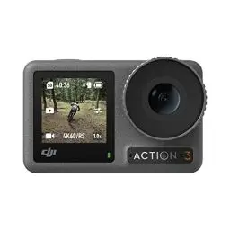 Produktbild: DJI Osmo Action 3 Standard-Combo - Action-Cam mit 4K HDR und superweitem Sichtfeld, 10-Bit Farbtiefe, HorizonSteady, wasserdicht, kältebeständig und langlebig, Vlog-Kamera für YouTube