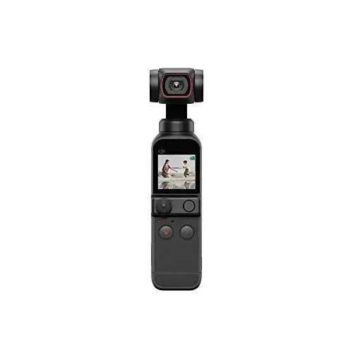 Produktbild: DJI Pocket 2 - 3-Achsen Kamerastabilisierung 4K, Vlog, Ultra-HD-Video, 64 MP hochauflösendes Foto, 1/1.7” CMOS, Lärmreduzierung, Zeitraffer, Slow Motion, 8x Zoom, Livestreaming
