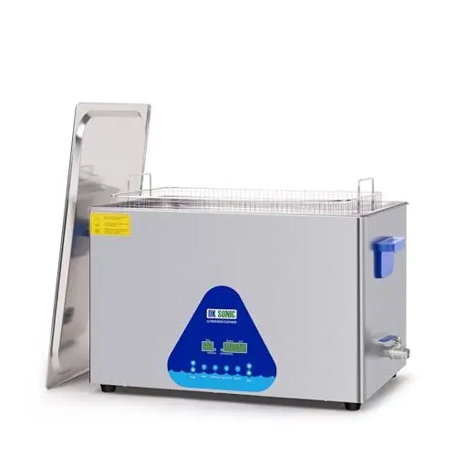 Produktbild: DK SONIC 30L digitales Edelstahl-Ultraschall-Reinigungsgerät mit Halbwellen- und Vollwellenmodus zur Reinigung von Vergasern von Schmuck Uhren Glasplatinen Werkzeugteilen (30L, 220V)