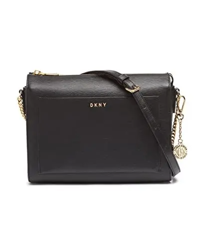 Produktbild: DKNY Damen Bryant Crossbody, Black Gold, Einheitsgröße EU