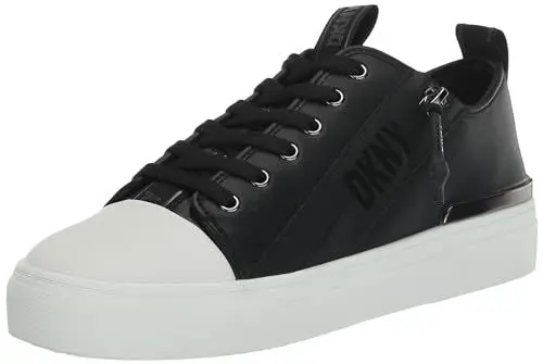 Produktbild: DKNY Damen Chaney-Lace Up Sneaker, Black, 39.5 EU