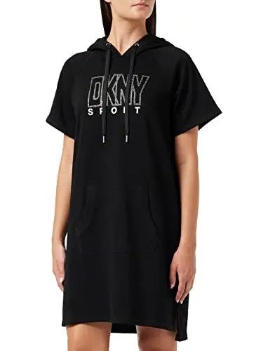 Produktbild: DKNY Damen Dkny Sport Women's Casual Dress, Schwarz, XS EU