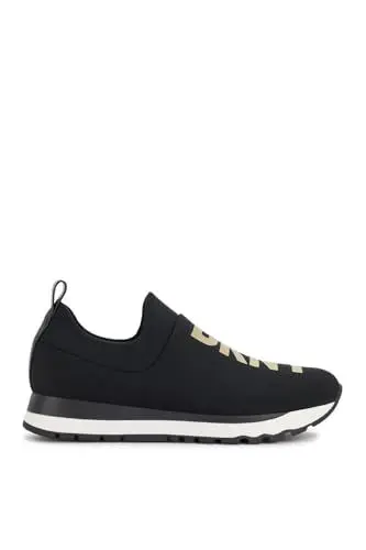 Produktbild: DKNY Damen Jadyn-Slip on Jogg Sneaker, Black/Gold, 38 EU
