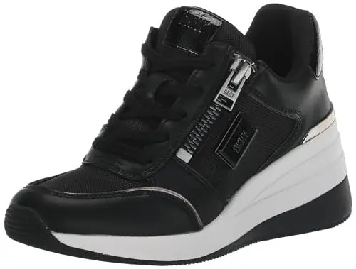 Produktbild: DKNY Damen Wedge Sneaker, Black, 41 EU