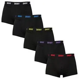 Produktbild: DKNY Herren Scottsdale Badehosen, Schwarz, M EU