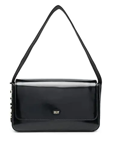 Produktbild: DKNY Women's Casual Demi Bag Crossbody, Black/Gold