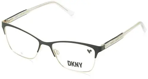 Produktbild: Dkny Unisex DK3008 Sunglasses, 001 Black/Gold, 53