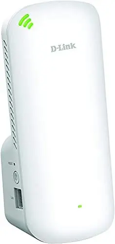 Produktbild: D-Link DAP-X1860 AX1800 Mesh Wi-Fi 6 Range Extender (WLAN Booster, Repeater, Hotspot mit Gigabit Port, MU-MIMO, OFDMA, WiFi EasyMesh, WLAN Signalanzeige, Plug and Play, WPS, WPA3)