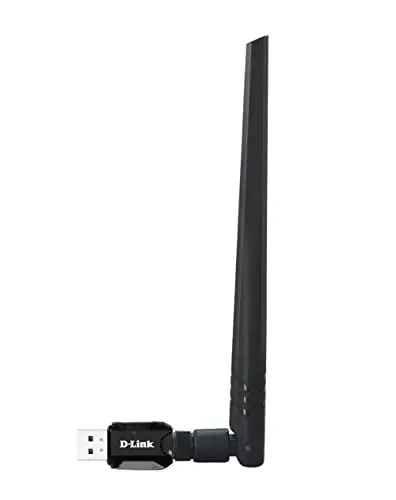 Produktbild: D-Link DWA-137 N300 High-Gain Wi-Fi USB Adapter (USB 2.0, abnehmbare High-Gain-Antenne, WPS, Kompatibl mit Windows, MacOS and Linux)