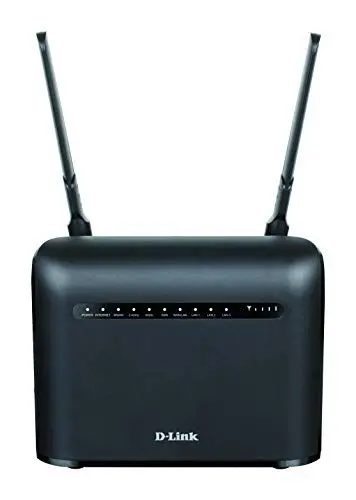 Produktbild: D-Link DWR-953V2 LTE Cat4 Wi-Fi AC1200 Router (4G Download bis zu 150 Mbps, AC1200 Wi-Fi, 4 x Gigabit Port, Gigabit Internet Port, externe Antennen, Für alle Netze freigeschaltet)