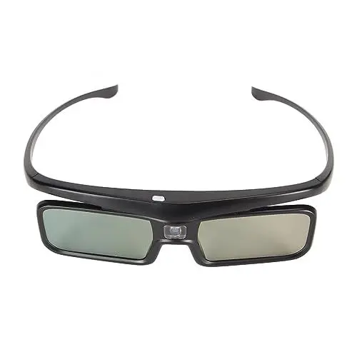 Produktbild: DLP LINK 3D-Brille, 144 Hz Aktualisierung Wiederaufladbare Active Shutter 3D-Brille für die Meisten DLP LINK 3D-Projektoren, für, für Optoma, für Dell, für Acer