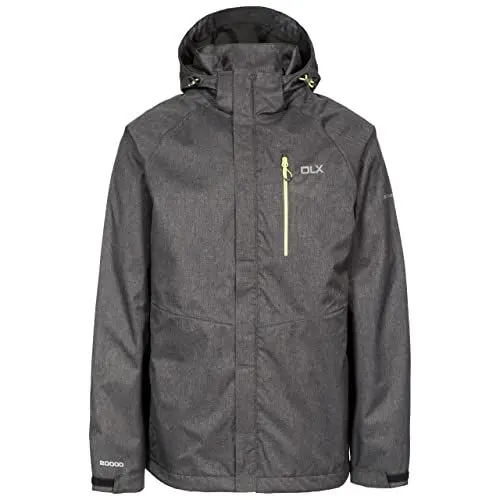 Produktbild: DLX Trespass Herren Wasserdichte Jacke DUPREE, black marl, S, MAJKRAO10002_BKMS