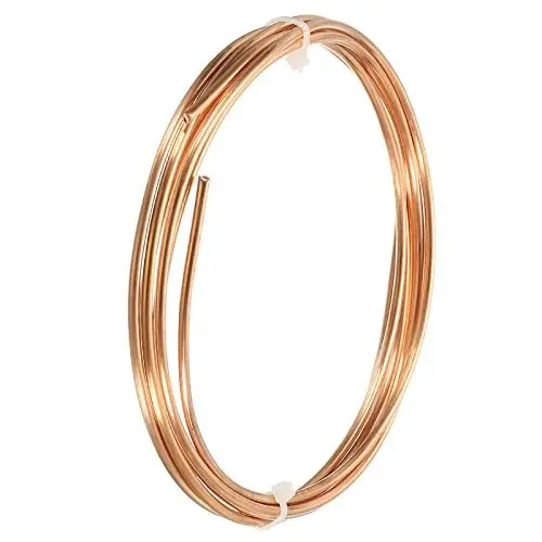 Produktbild: DMiotech 1.5mm x 2.5mm Lang 2.0 M Kühlschrank Kupfer Rohr Flexible Schläuche für Kompression Luft Klimaanlage Luft Unterstützung