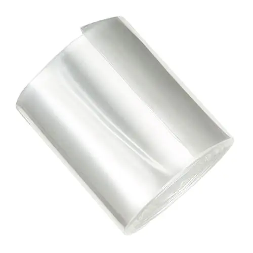 Produktbild: DMiotech 56mm Flach 2m Batterieschutzhüllen PVC Wraps Schrumpfschlauch Isolationsschutz für AAA Batterie Stücke Klar