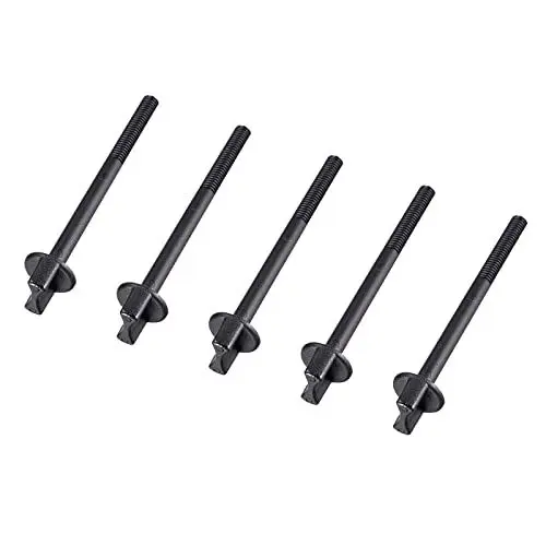 Produktbild: DMiotech 5Stk M6x30mm Daumen Schrauben 75mm Stange Handbetriebener Spaten Nylonschraube Metrisches Gewinde für RC Modell RC-Flugzeug