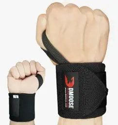 Produktbild: DMoose Handgelenk Bandagen 2 Stück,Atmungsaktivem Wrist Wrap mit 30cm und 45cm Länge wrist support,handbandage mit Klettverschluss,handgelenk bandagen gym fur Gymnastik,Krafttraining