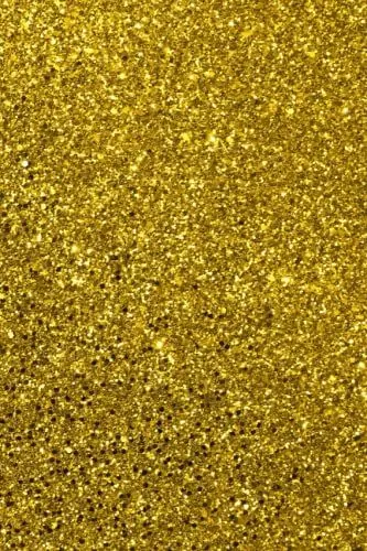 Produktbild: DMP | Notizbuch A5 kariert: Gold-Glitter