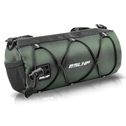 Produktbild: DN DENNOV Fahrrad Lenkertasche, 1.5 L Wasserdicht Reflektierende Fahrradtasche Lenker mit abnehmbarem Schultergurt mit Schultergurt für Rennrad Mountainbike Radfahren Reisen