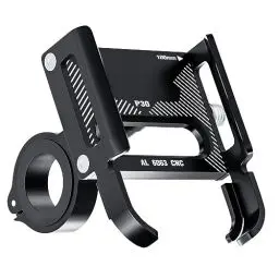 Produktbild: DN DENNOV Handyhalterung Fahrrad Aluminium,360°Drehbar Universal Fahrrad handyhalterung Roller Motorrad Scooter Smartphone Halterung Fahrrad fahrradhandyhalter