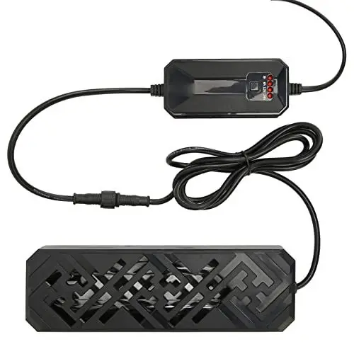 Produktbild: Doact Aquarium-Wasserreinigerlampe, Quarzröhre mit Hoher Penetration für Aquarien, UV-Licht, 2 Röhren, Hohles Design mit Timer Zur Reinigung für Aquarien (22W), DOACT19u82p76t4-13