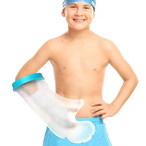 Produktbild: Gipsschutz Wasserdicht Arm für Kinder, Armprotektor Lang Arm Duschschutz für Gipsverbände, Gips Duschschutz Arm Hand Wasserdichter Verbandschutz für Baden Duschen - Kinder Arm