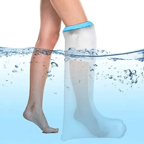 Produktbild: Doact Gipsschutz Wasserdicht Bein für Kinder, Beinprotektor Duschschutz für Gipsverbände, Gips Duschschutz Bein, wasserdichter Verbandsschutz für Baden Duschen - Kinder Bein 66cm