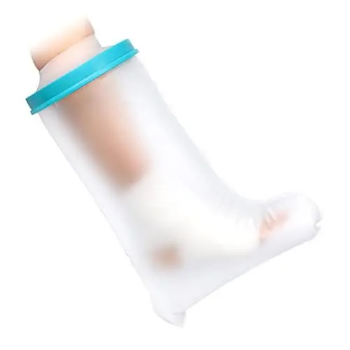 Produktbild: Doact Gipsschutz Wasserdicht Bein für Kinder, Gips Duschschutz Bein Fuß Knie Duschschutz Wasserdichter Verbandschutz für Duschen Baden, Beinprotektoren Cast Cover - Kinder Bein 43cm