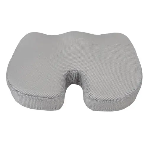 Produktbild: Doact Sitzstuhlkissen, Bürostuhlkissen, Gleichmäßige Unterstützung, Ergonomisch, für Schlafsäle für Arbeiter (Grey)