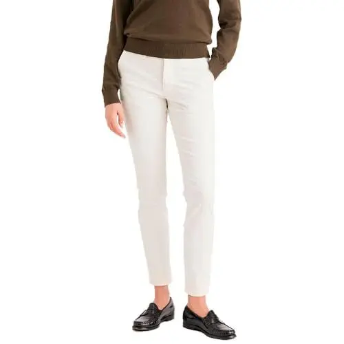 Produktbild: Dockers Damen Weekend Chino Skinny Fit, Tall Casual Chinos, Buttercream, 32