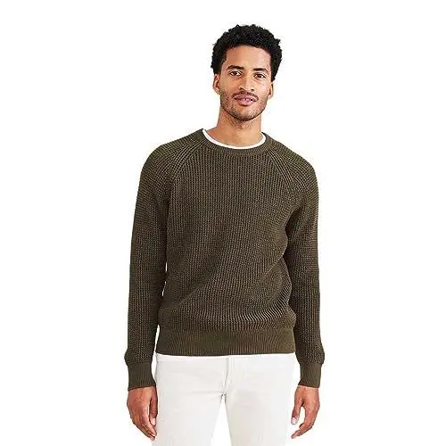 Produktbild: Dockers Herren Crewneck Sweater, Forest Night, XXL