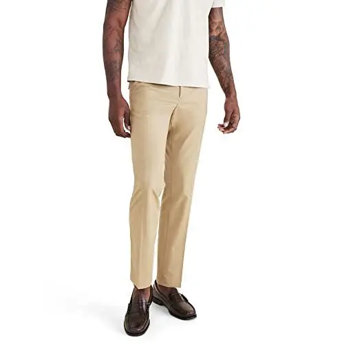 Produktbild: Dockers Herren Signature Khaki Slim GO Chinos, Harvest Gold, 33W / 34L