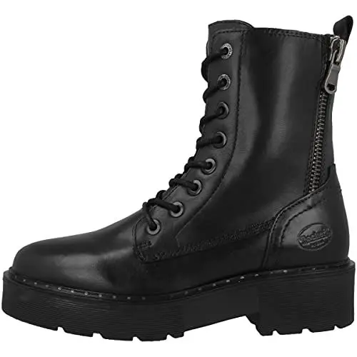 Produktbild: Dockers by Gerli Damen 45at202 Combat Boots, Black 45at202 100100, 39 EU