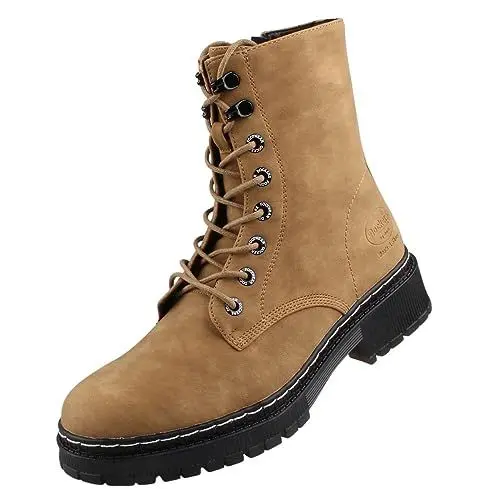 Produktbild: Dockers by Gerli Damen 53BA201 Mode-Stiefel, Cognac/schwarz, 39 EU