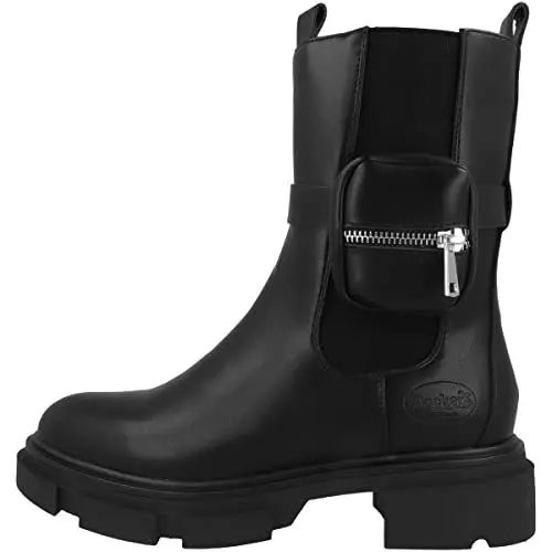 Produktbild: Dockers by Gerli Damen 49di206-600100 Mode Stiefel, Black 49di206 600100, 39 EU