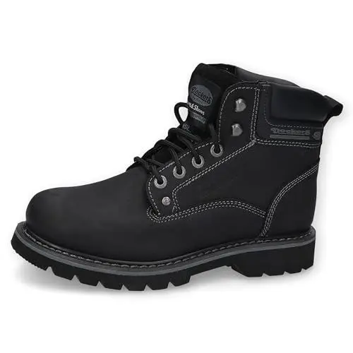 Produktbild: Dockers by Gerli Herren Combat Boots, Männer Sport- & Outdoorschuhe,wasserabweisend,Booties,schnürstiefel,Sportschuhe,schwarz,43 EU