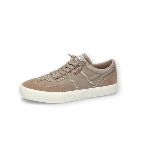 Produktbild: Dockers by Gerli Herren Low-Top Sneaker, Männer Halbschuhe,straßenschuhe,Strassenschuhe,Sportschuhe,Freizeitschuhe,Taupe,44 EU