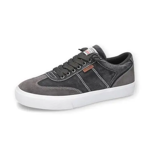 Produktbild: Dockers by Gerli Herren Low-Top Sneaker, Männer Halbschuhe,straßenschuhe,Strassenschuhe,Sportschuhe,Freizeitschuhe,grau,42 EU