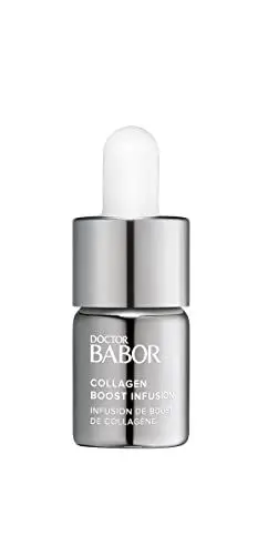 Produktbild: DOCTOR BABOR Collagen Boost Infusion, straffendes Serum, 4 Wochen Intensiv Kur, Anti-Aging Konzentrat, gegen Falten, regt Collagenaufbau an, 28ml