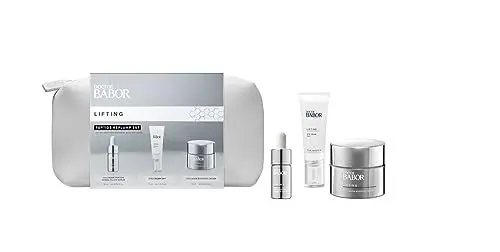 Produktbild: DOCTOR BABOR Lifting Set mit 3 High Performance Produkten, mildert Linien und Falten, Collagen, Anti-Aging, für glattere und prallere Haut, 3 Teile