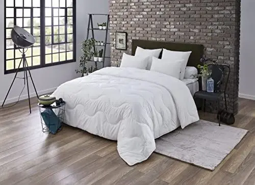 Produktbild: DODO Maxiconfort Ultra Steppdecke, warm, Kunstfaser, 200 x 200 cm, Weiß